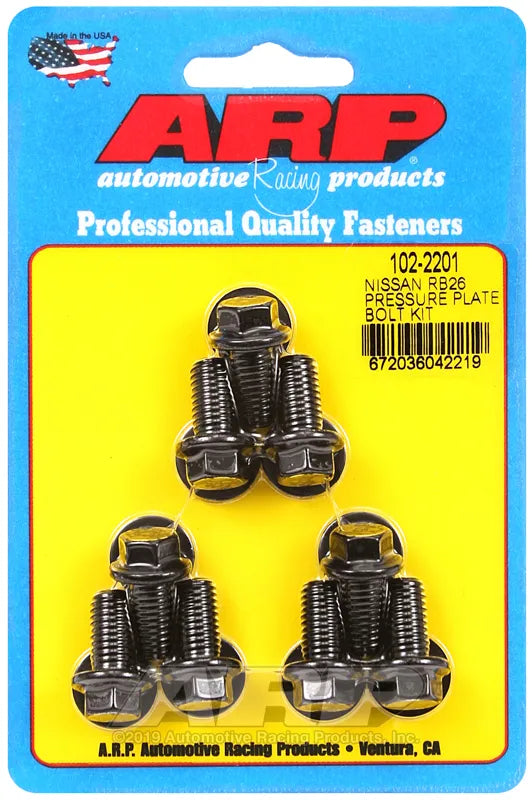 102-2201 - ARP Nissan RB26 Pressure Plate Bolt Kit