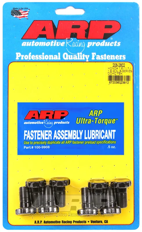 208-2802 - ARP Honda B Series 1.6/1.7/1.8/2.0L DOHC Flywheel Bolt Kit