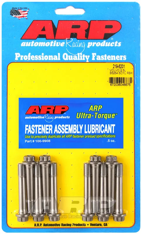 219-6201 - ARP Volvo 2.5L B5254 5cyl. Rod Bolt Kit