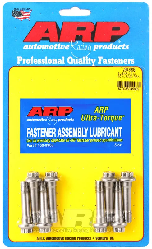 260-6303 - ARP Subaru FA20 2.0L Rod Bolt Kit