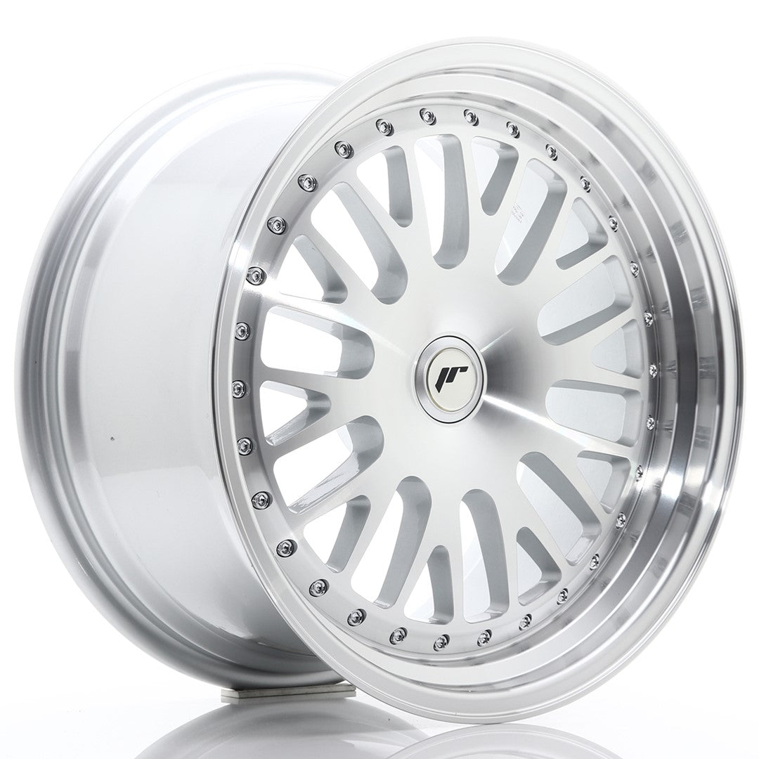 JR Wheels JR10 18x9,5 ET20-40 Blank Silver Machined Face CB: 74,1