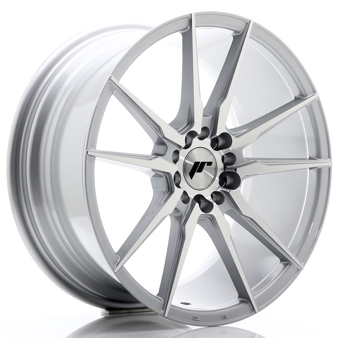 JR Wheels JR21 18x8,5 ET40 5x112/114 Silver Machined CB: 74,1