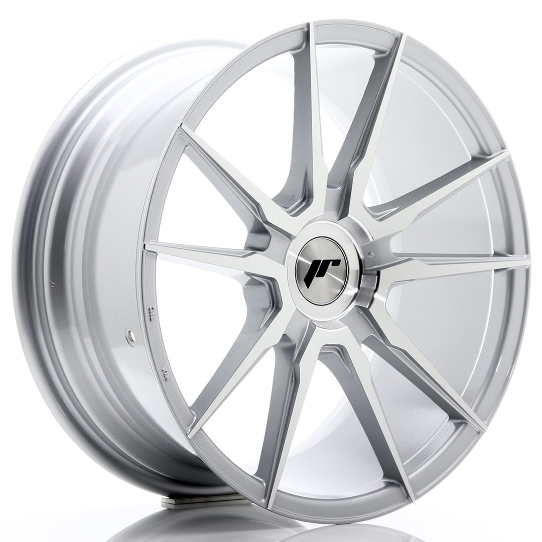 JR Wheels JR21 18x8,5 ET20-40 Blank Silver Machined CB: 74,1