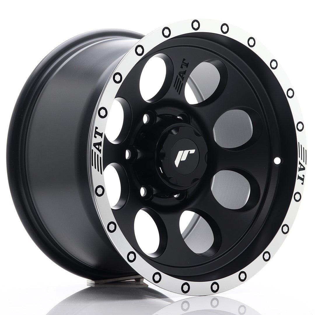 JR Wheels JRX4 16x9 ET0 6x139.7 Matt Black w/Machined Lip CB: 110