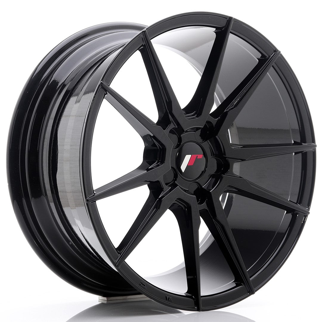 JR Wheels JR21 18x8,5 ET40 5H Blank Glossy Black CB: 74,1