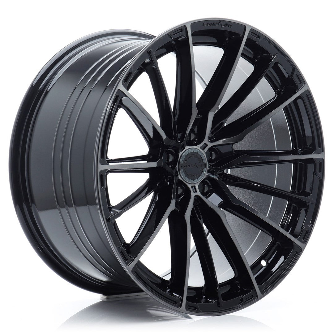 Concaver CVR7 19x8 ET20-40 BLANK Double Tinted Black CB: 72,6