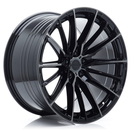 Concaver CVR7 19x8 ET20-40 BLANK Double Tinted Black CB: 72,6