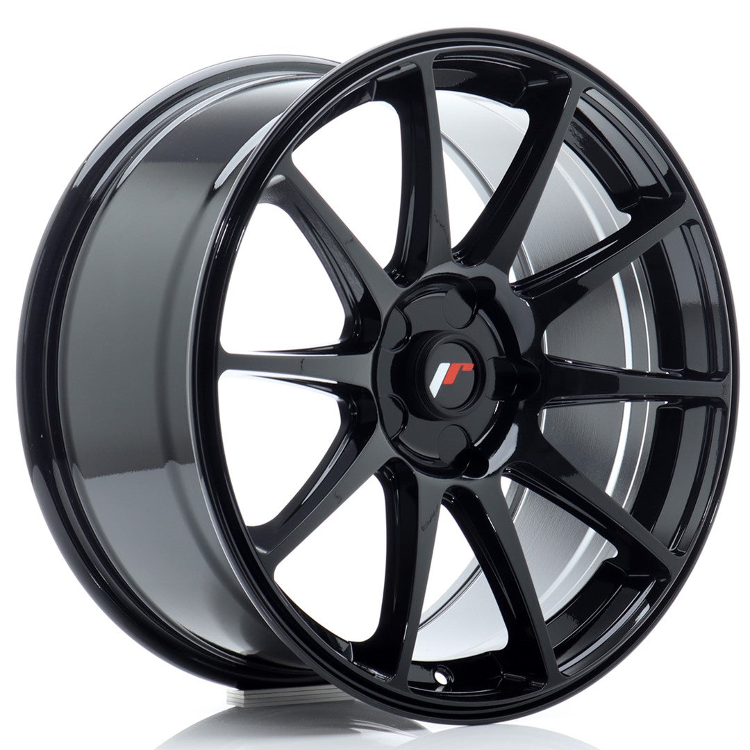 JR Wheels JR11 18x8,5 ET20-40 5H Blank Gloss Black CB: 72,6