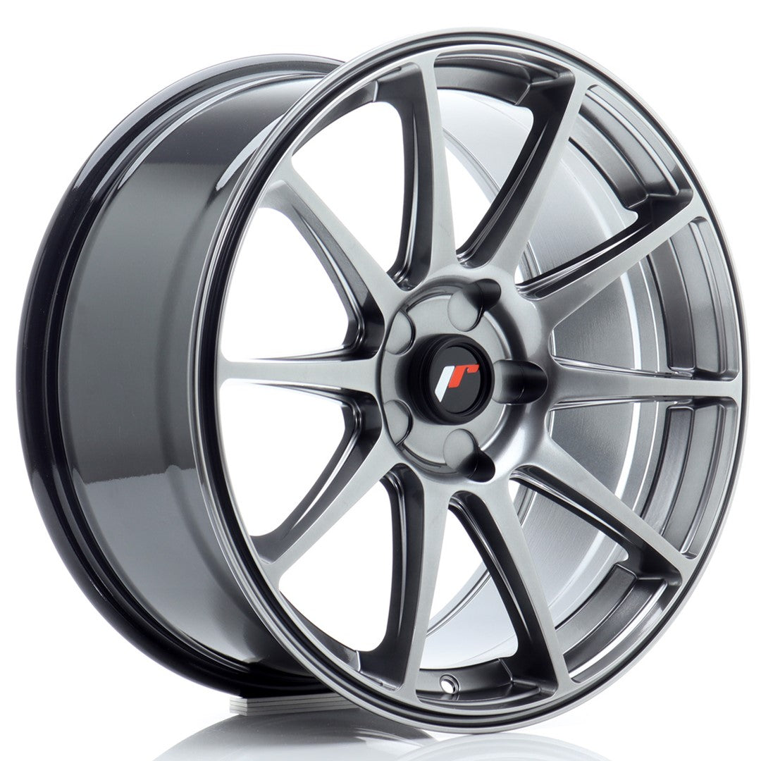 JR Wheels JR11 18x8,5 ET20-40 5H Blank Hyper Black CB: 72,6