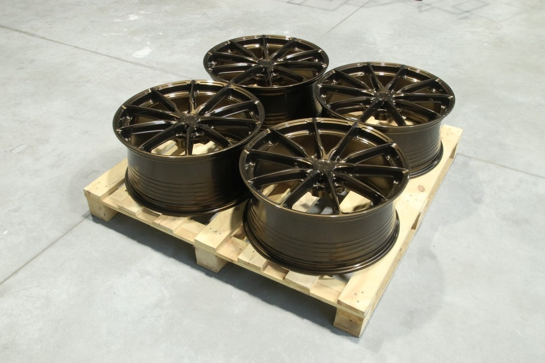 Set of JR37 21x9 ET35 + 21x9,5 ET35 5x112 Gloss Bronze