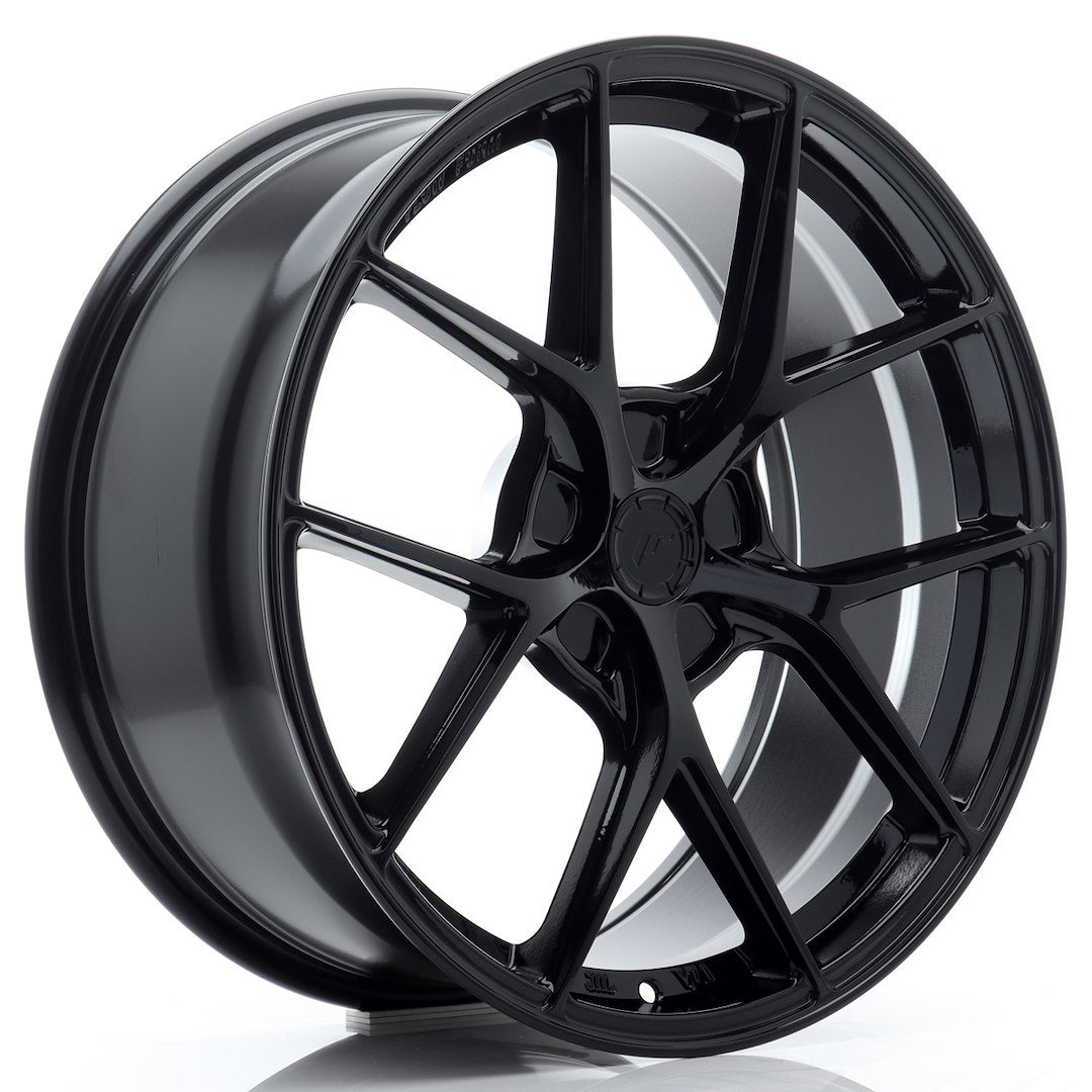 JR Wheels SL01 19x8 ET20-40 5H BLANK Gloss Black