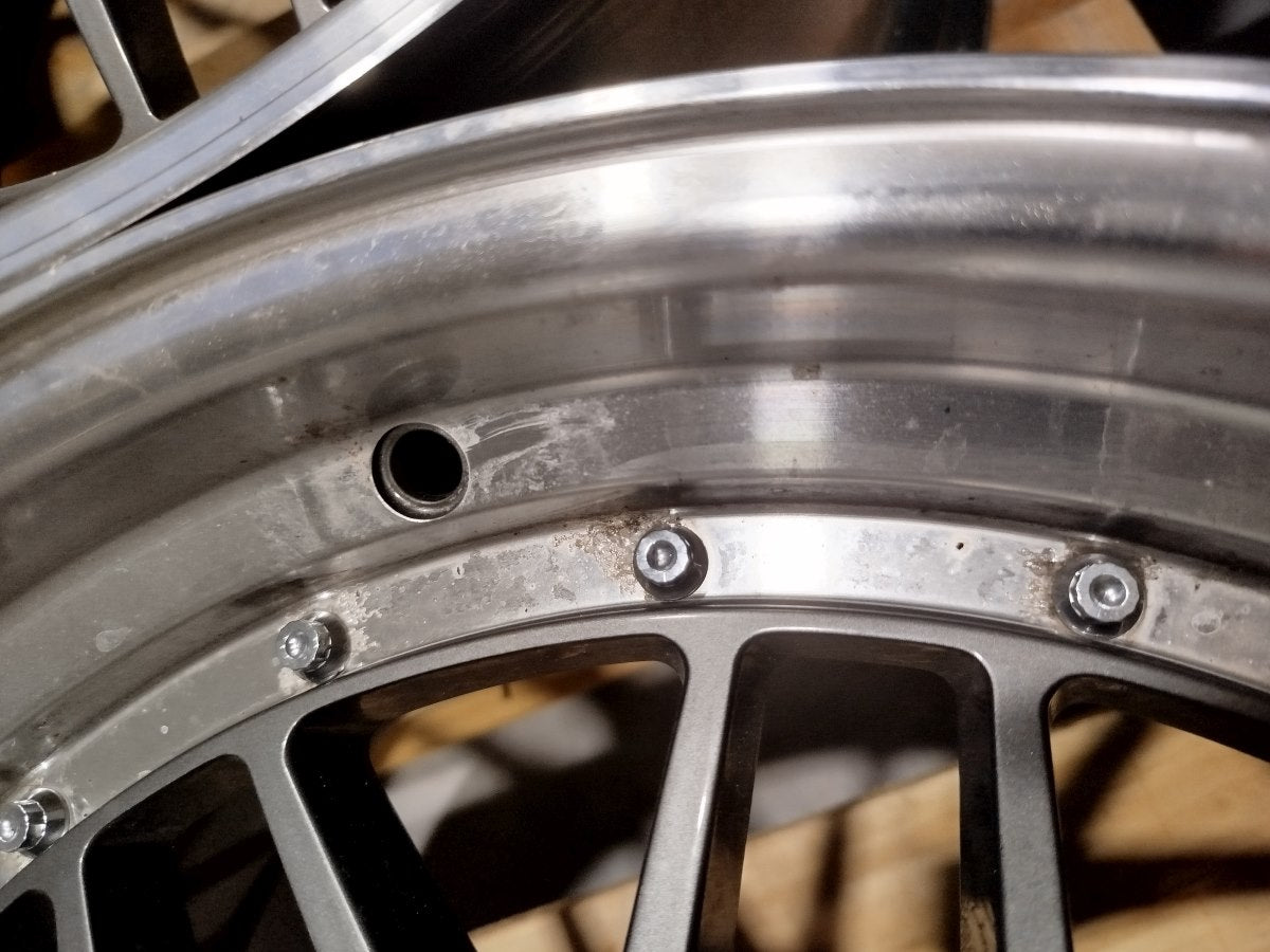 Set of JR23 19x9,5 ET45 5x120 Hyper Gray w/Machined Lip