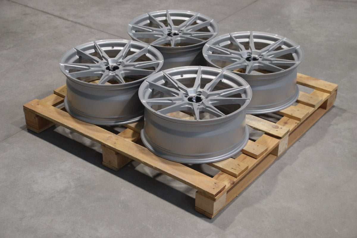 Set of JR21 19x8 ET40 5x114,3 Gloss Silver