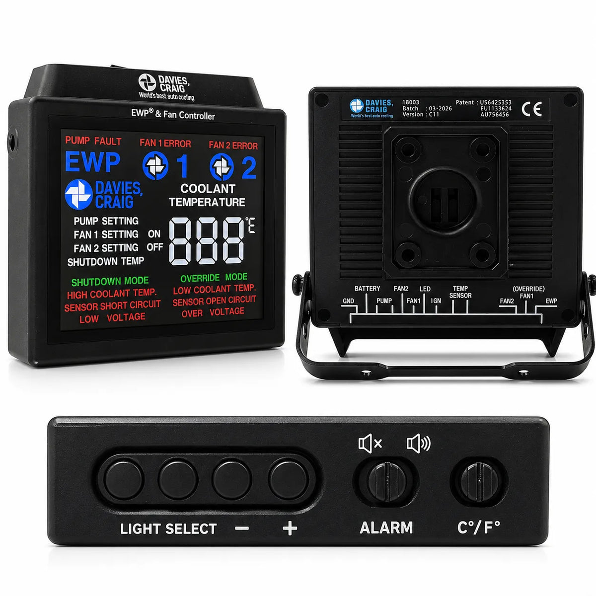 DC8003 - EWP & Fan Digital Controller Kit