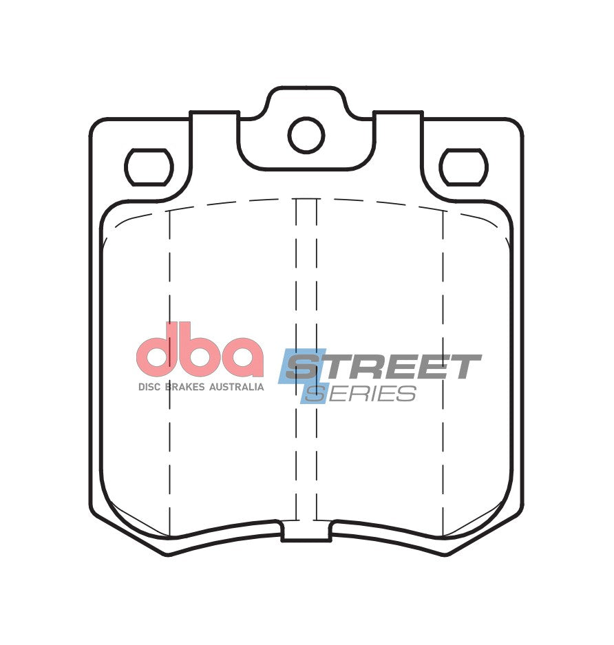 DB1026SS Brake Pads Street Series Ceramic | Front Axle