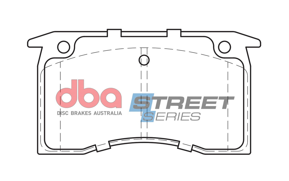 DB1029SS Brake Pads Street Series Ceramic | Front Axle