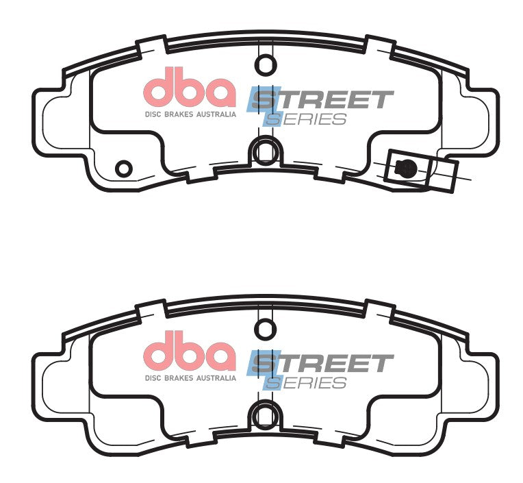 DB1118SS Brake Pads Street Series Ceramic | Rear Axle