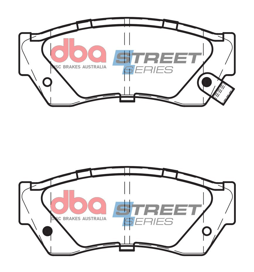 DB1155SS Brake Pads Street Series Ceramic | Front Axle