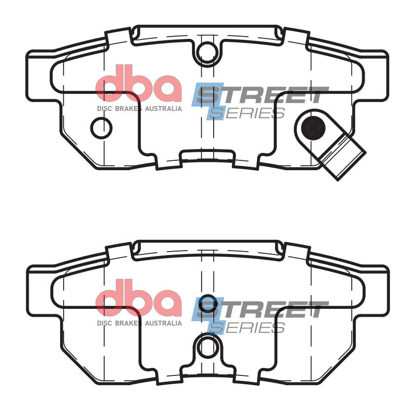 DB1163SS Brake Pads Street Series Ceramic | Rear Axle