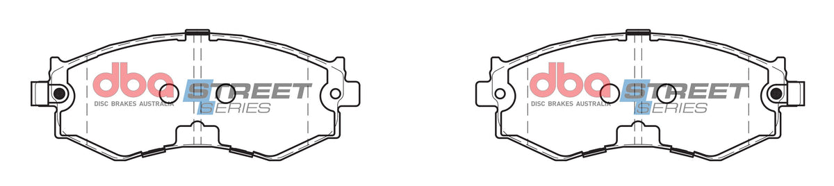 DB1165SS Brake Pads Street Series Ceramic | Front Axle