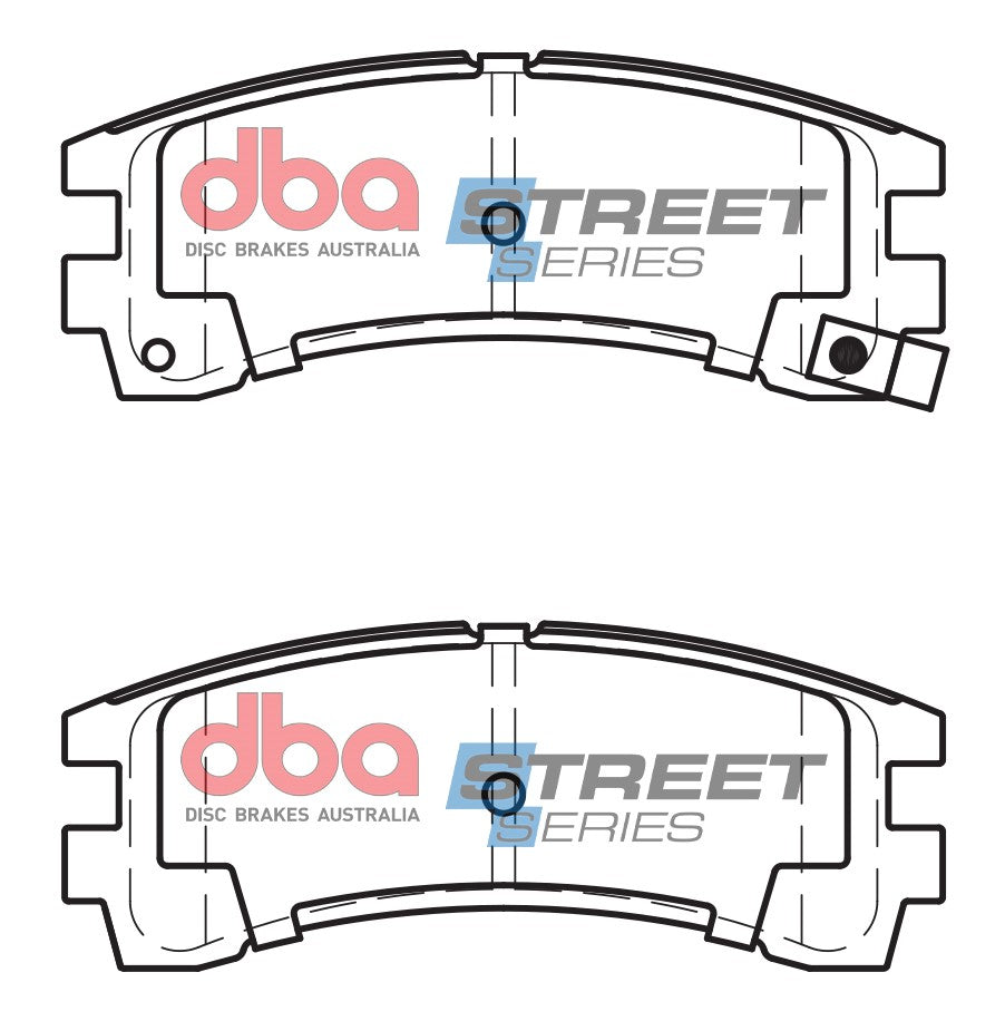 DB1175SS Brake Pads Street Series Ceramic | Rear Axle