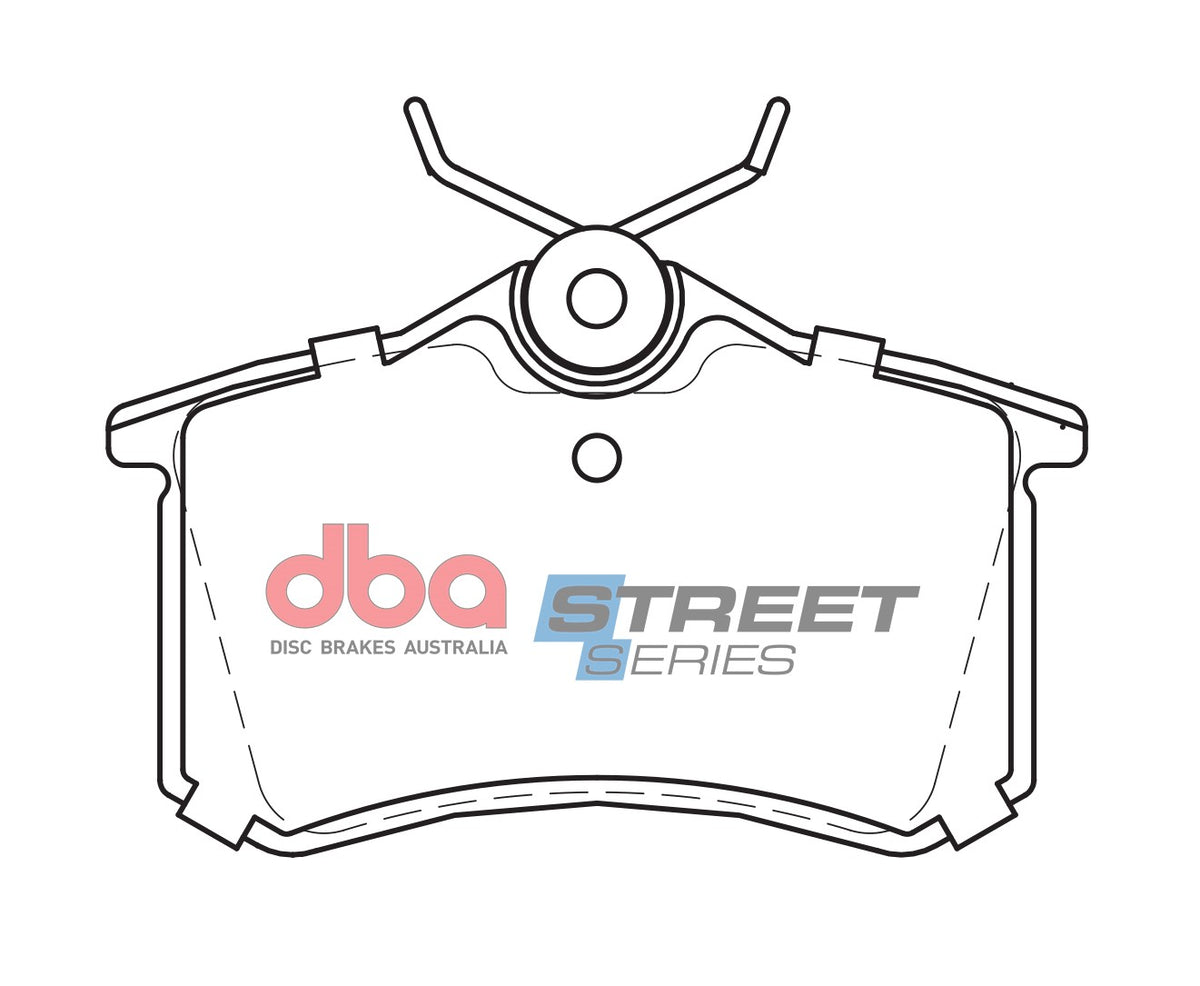 DB1192SS Brake Pads Street Series Ceramic | Rear Axle