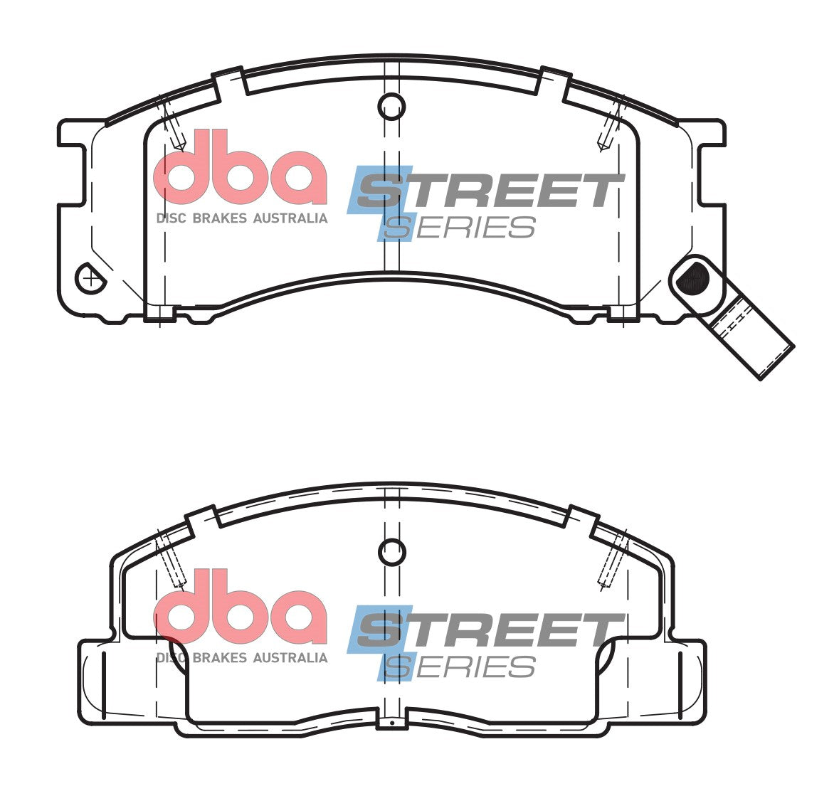 DB1215SS Brake Pads Street Series Ceramic | Front Axle