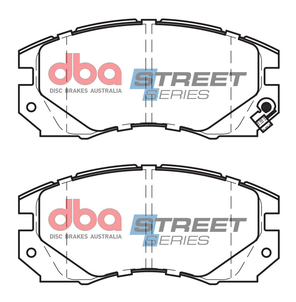 DB1219SS Brake Pads Street Series Ceramic | Front Axle