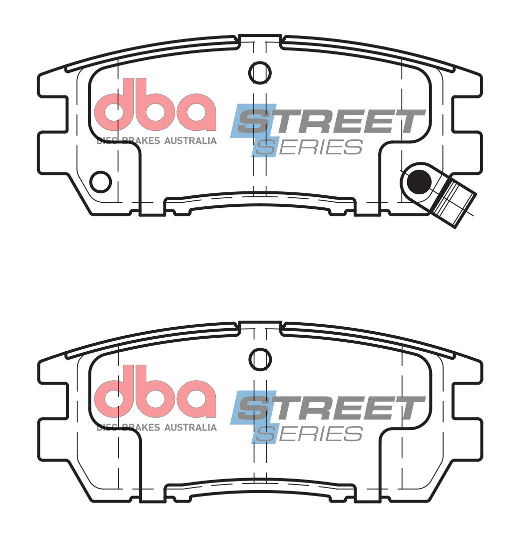 DB1231SS Brake Pads Street Series Ceramic | Rear Axle