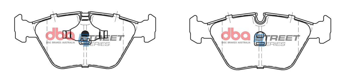 DB1242SS Brake Pads Street Series Ceramic | Front Axle