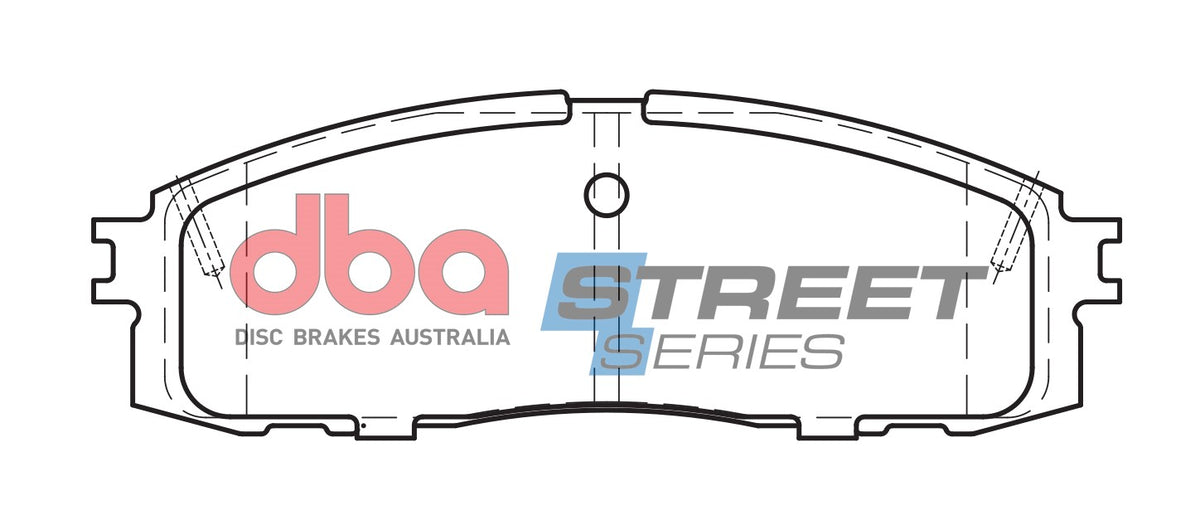 DB1244SS Brake Pads Street Series Ceramic | Rear Axle