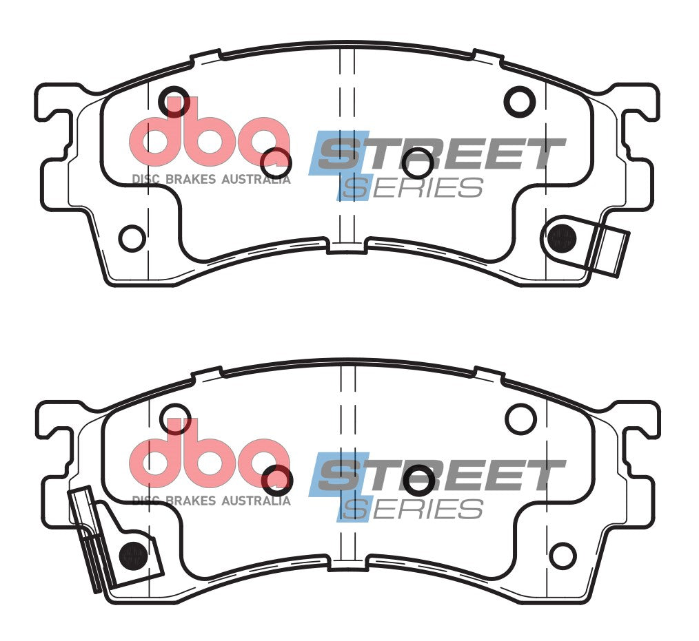 DB1255SS Brake Pads Street Series Ceramic | Front Axle