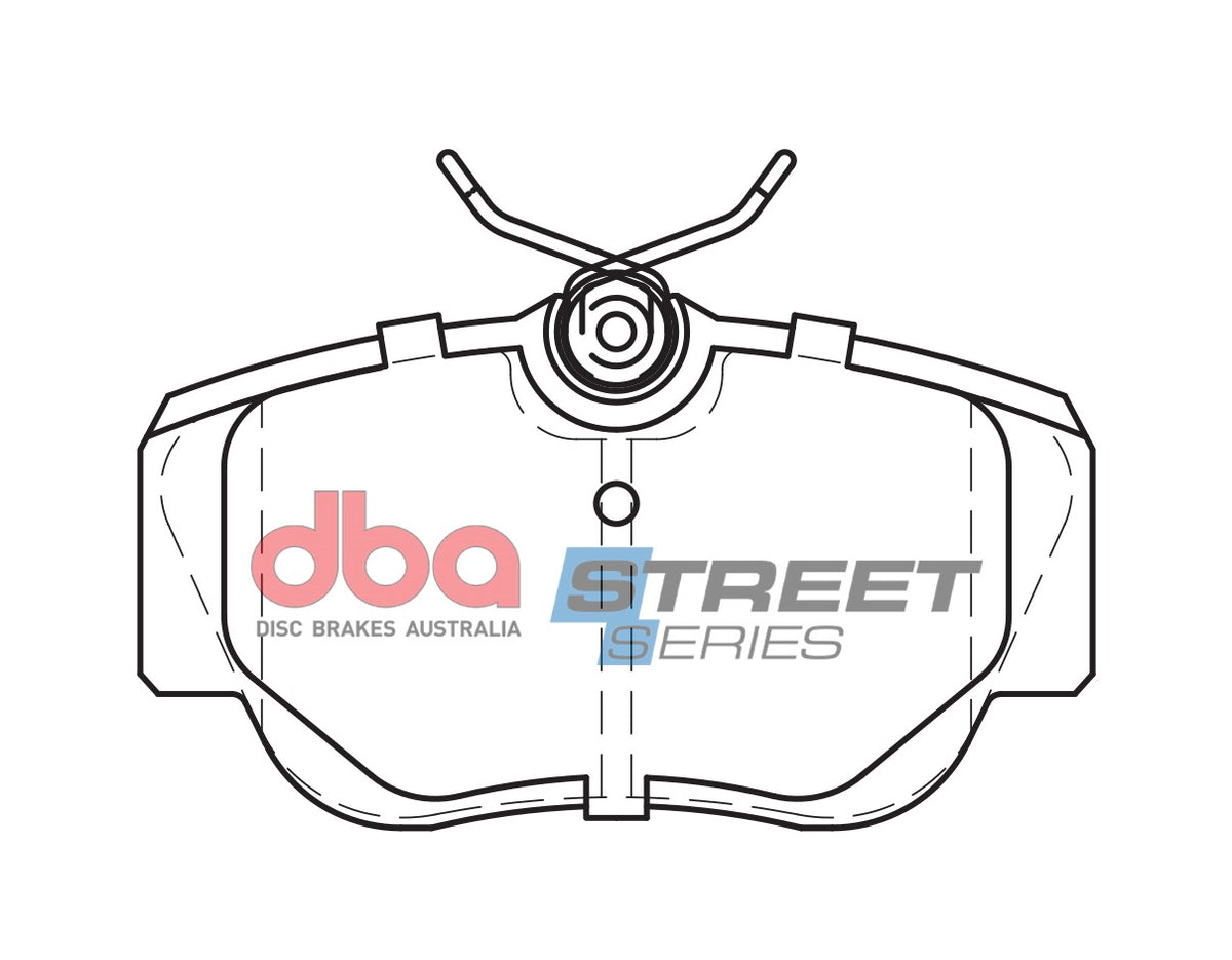 DB1256SS Brake Pads Street Series Ceramic | Front Axle