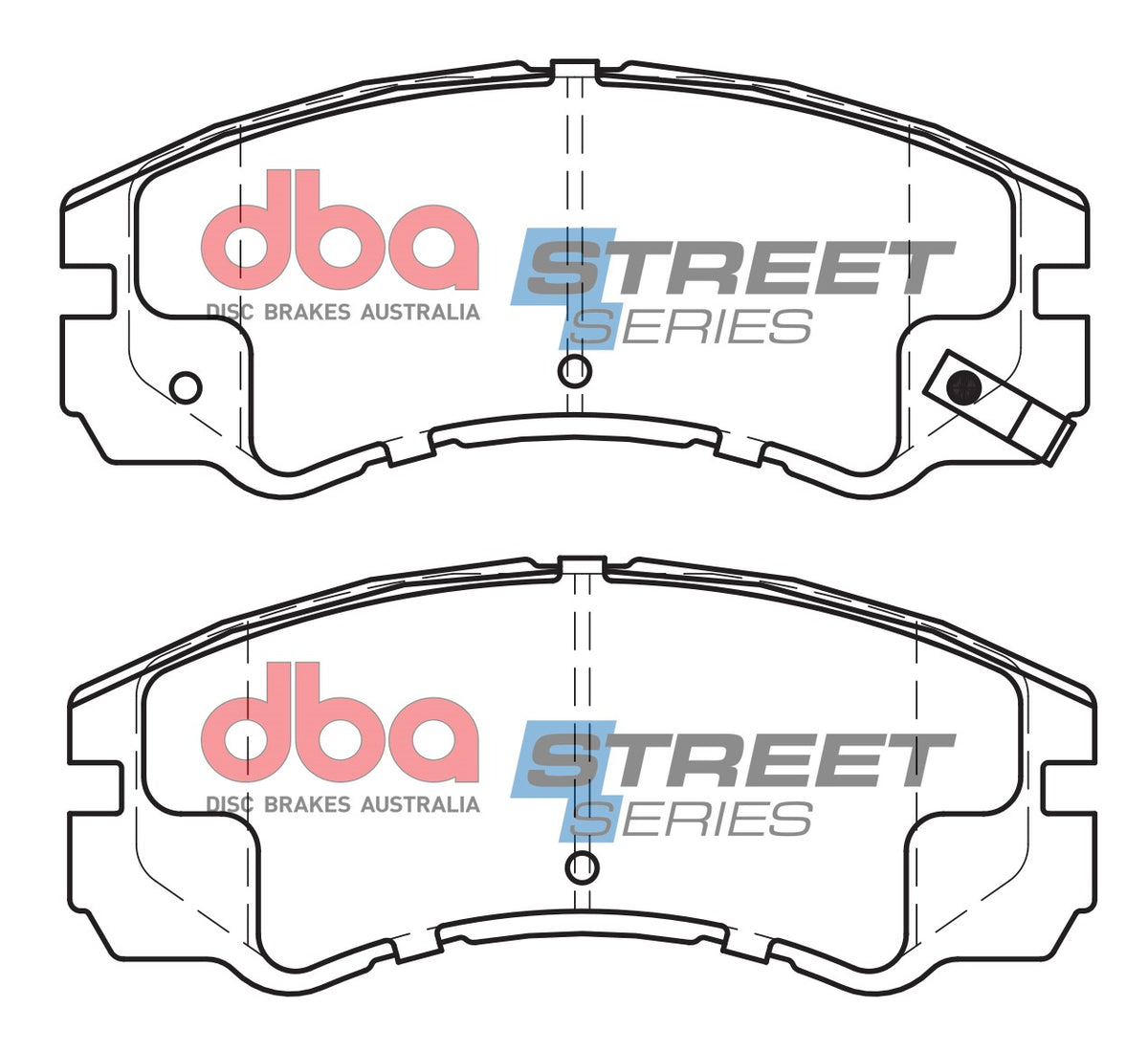 DB1270SS Brake Pads Street Series Ceramic | Front Axle