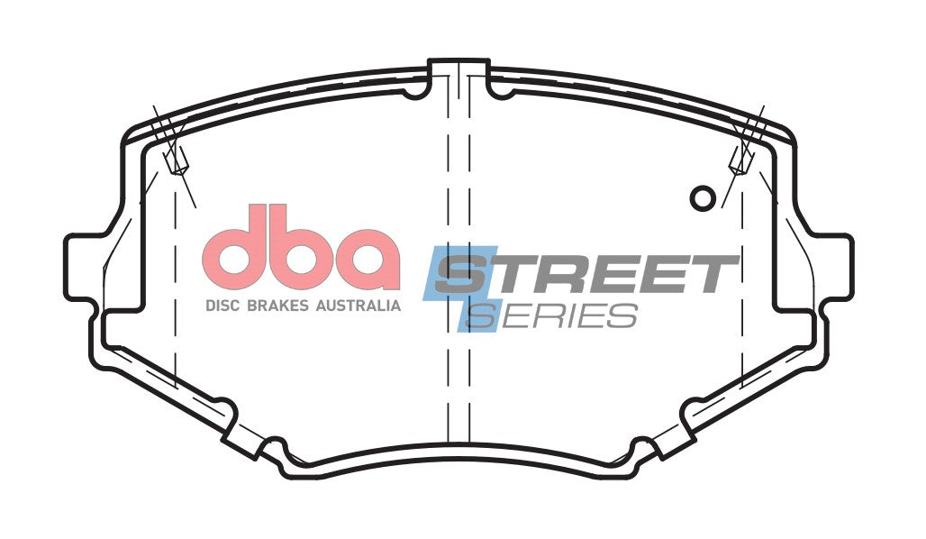 DB1282SS Brake Pads Street Series Ceramic | Front Axle