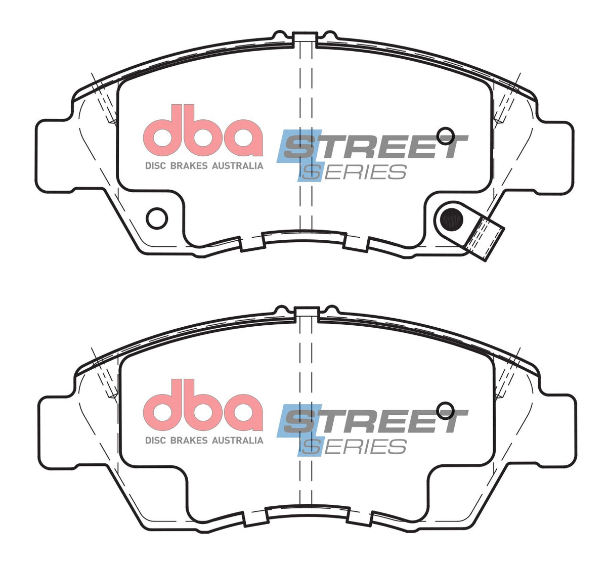 DB1286SS Brake Pads Street Series Ceramic | Front Axle
