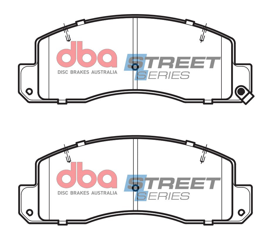 DB1293SS Brake Pads Street Series Semi-metallic | Front Axle