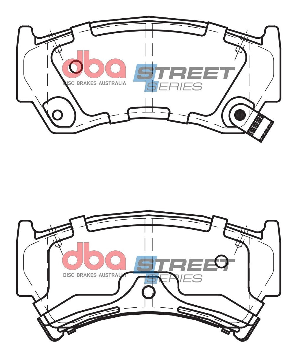 DB1302SS Brake Pads Street Series Ceramic | Front Axle