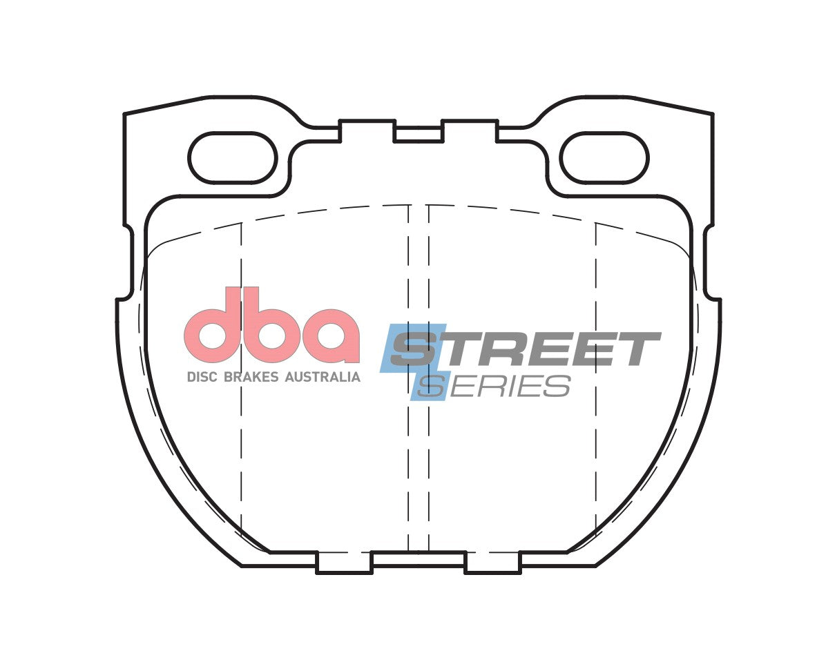 DB1306SS Brake Pads Street Series Semi-metallic | Rear Axle