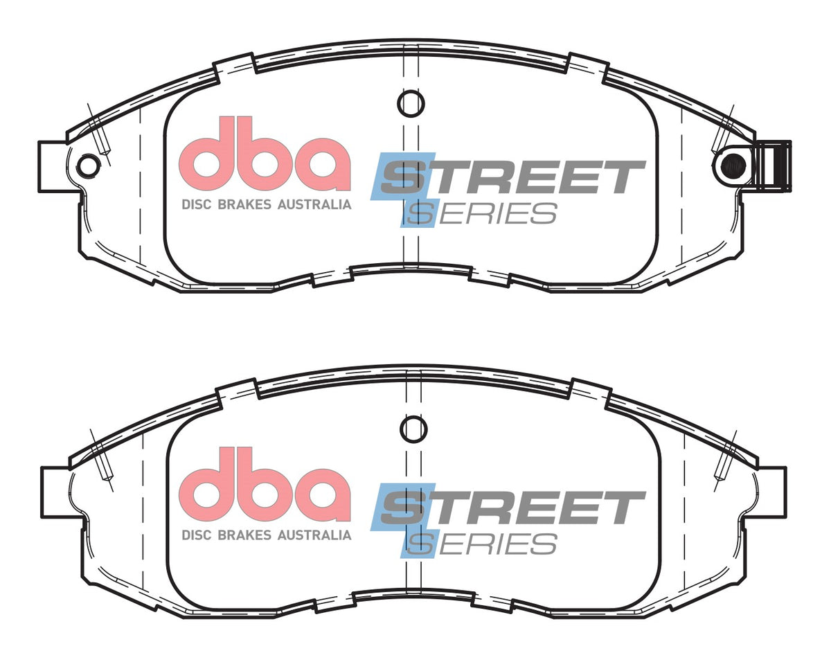 DB1308SS Brake Pads Street Series Ceramic | Front Axle