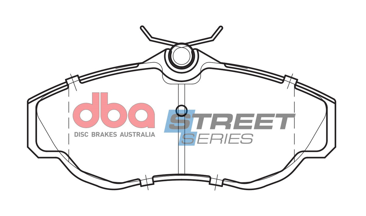 DB1336SS Brake Pads Street Series Semi-metallic | Front Axle