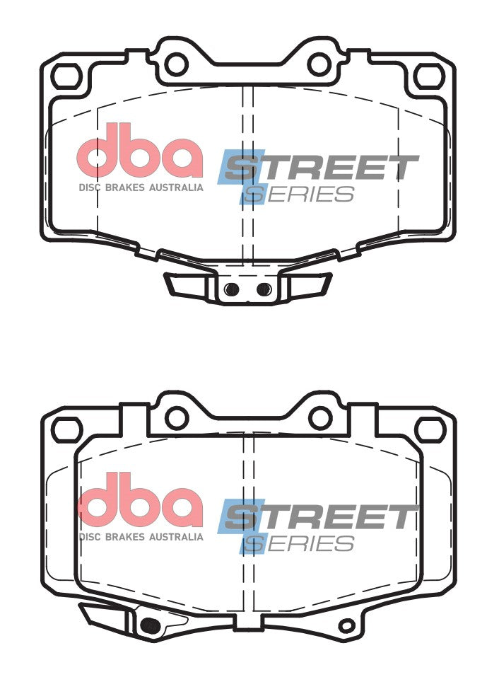 DB1346SS Brake Pads Street Series Ceramic | Front Axle
