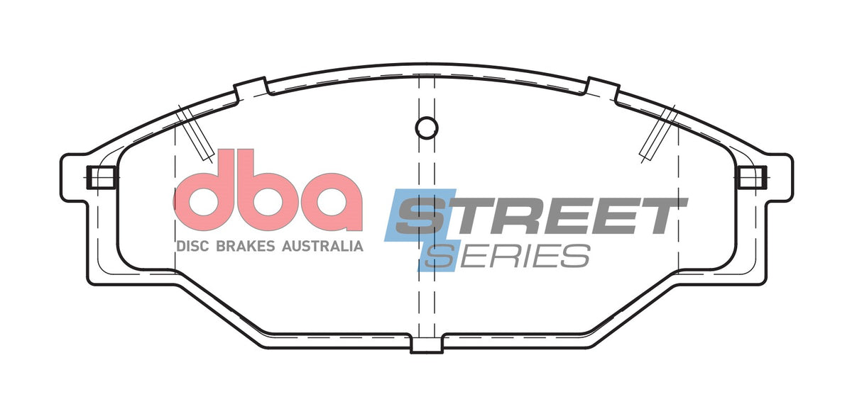 DB1350SS Brake Pads Street Series Ceramic | Front Axle