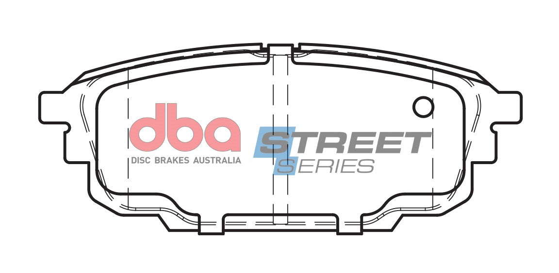 DB1359SS Brake Pads Street Series Ceramic | Rear Axle