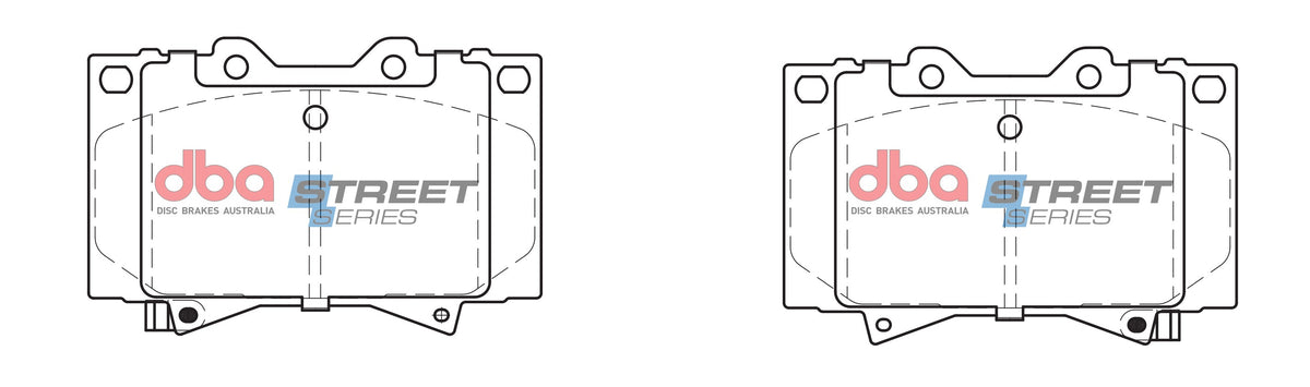DB1365SS Brake Pads Street Series Semi-metallic | Front Axle