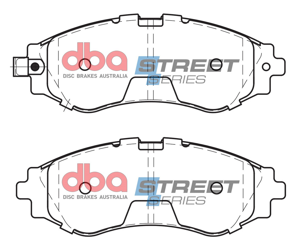 DB1370SS Brake Pads Street Series Ceramic | Front Axle