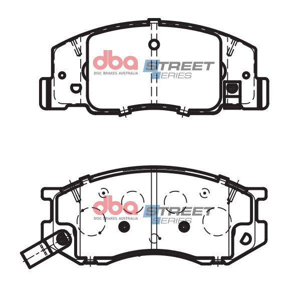DB1372SS Brake Pads Street Series Ceramic | Front Axle