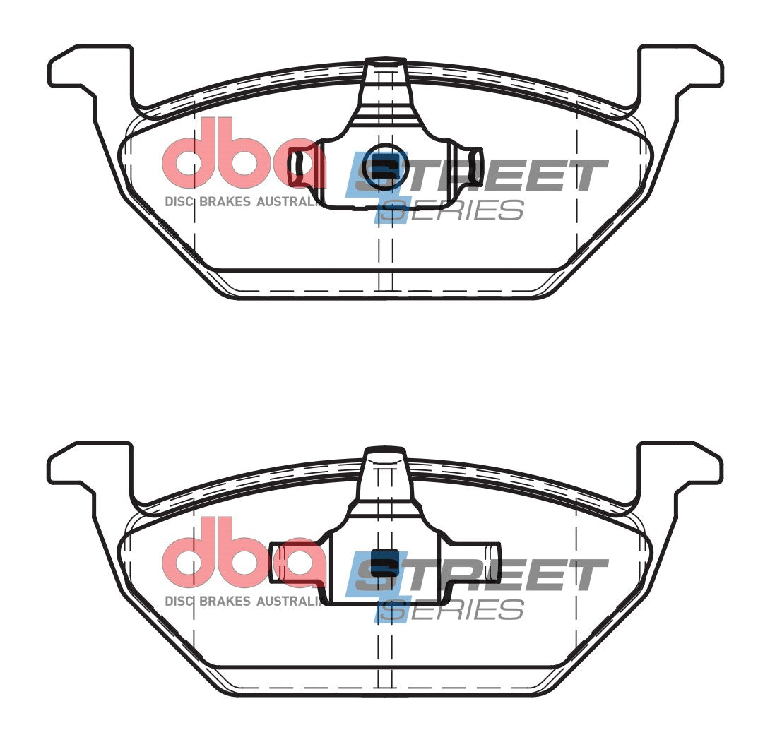 DB1387SS Brake Pads Street Series Ceramic | Front Axle
