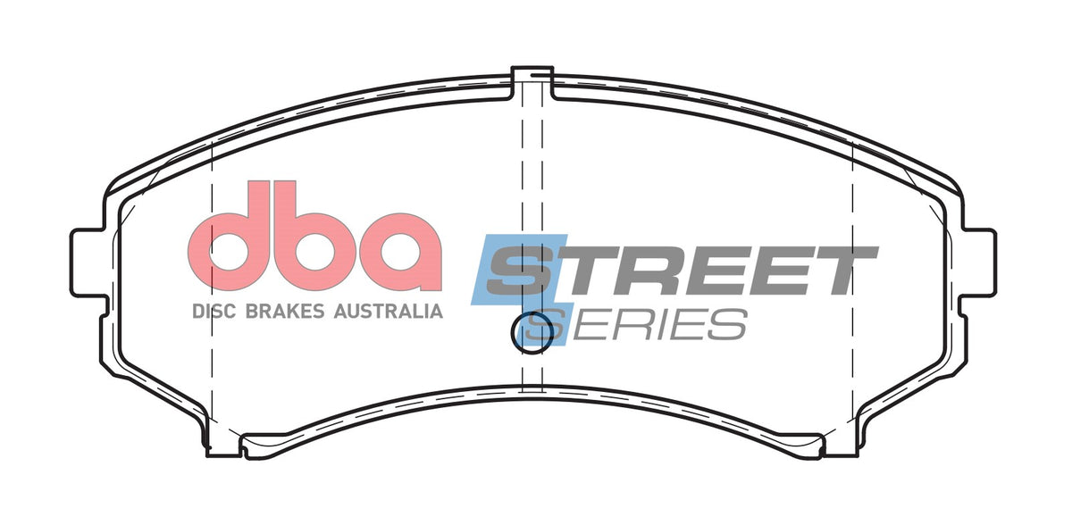 DB1388SS Brake Pads Street Series Ceramic | Front Axle