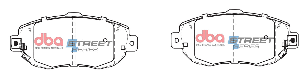 DB1395SS Brake Pads Street Series Ceramic | Front Axle